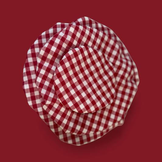 Gingham Bowl Cover Set