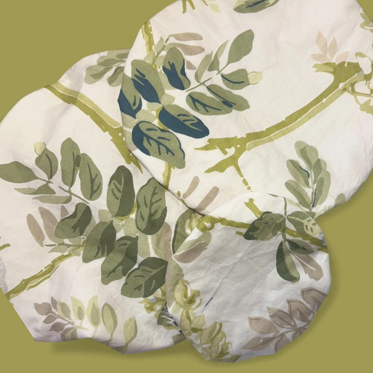 Natural Floral Bowl Cover Set