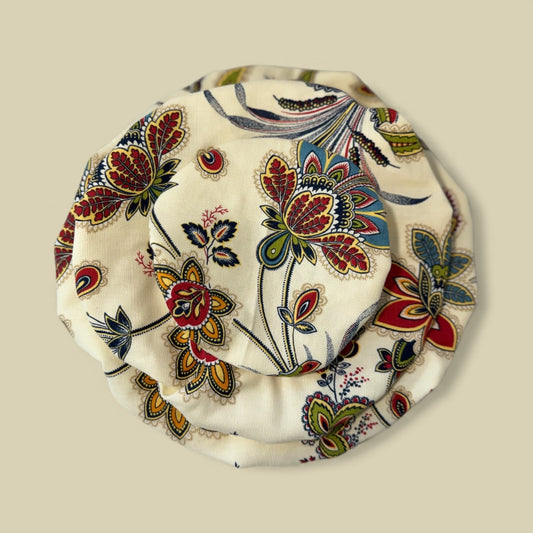 Ornate Floral Bowl Cover